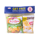 Lady's Choice Chicken Spread 80ml x 3's Free Kopiko Blanca Twin Pack 58g x 1's