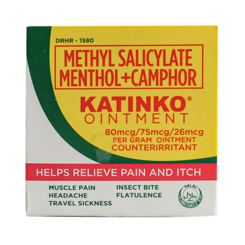 Katinko Ointment Camphor + Menthol + Methyl Salicylate Ointment 10g