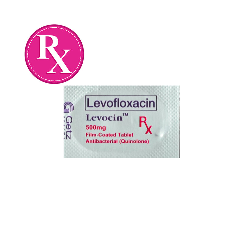 Levocin Levofloxacin 500mg Film Coated Tablet By 1's