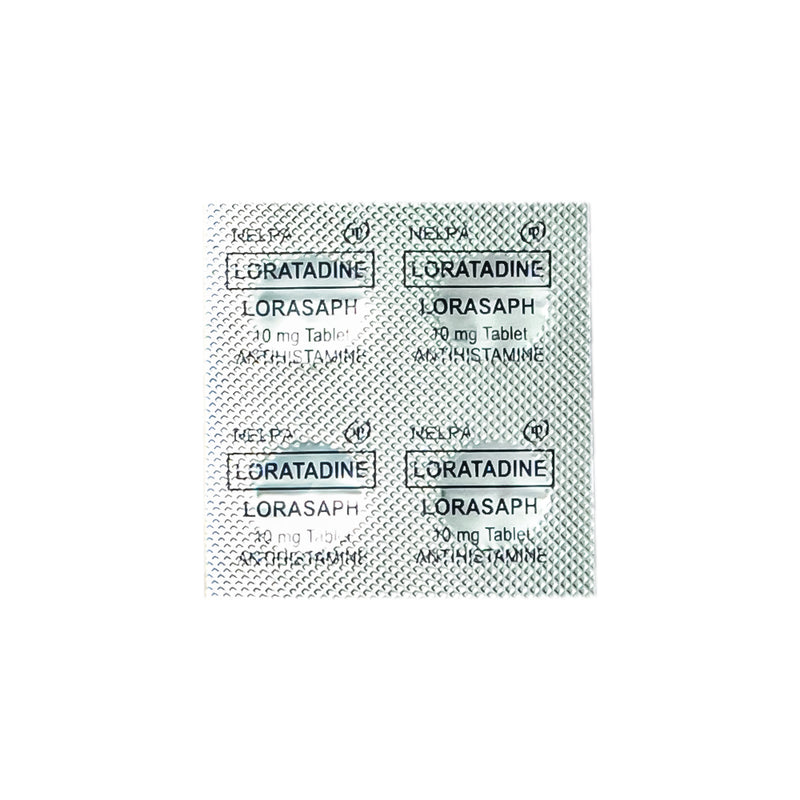 Lorasaph Loratadine Tablet 10mg By 4's