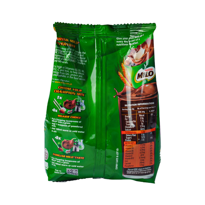 Milo Activ-Go Powdered Choco Malt Milk Drink 160g