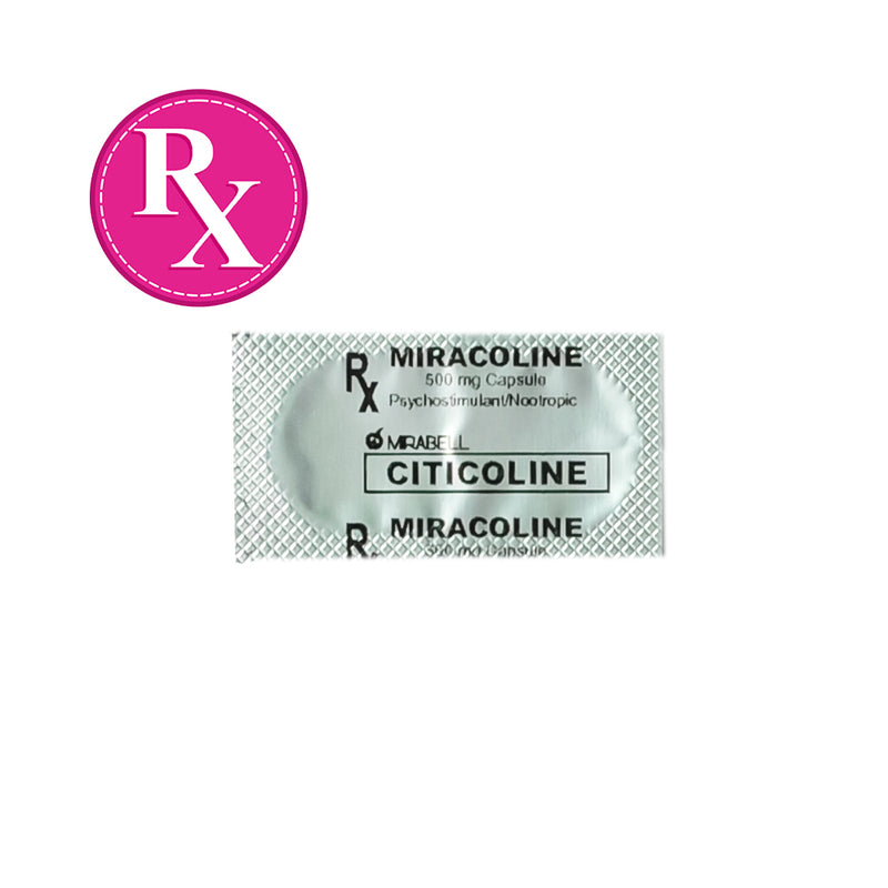 Miracoline Citicoline 500mg Capsule By 1's