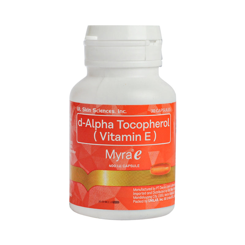 Myra 400-E Vitamins Capsule By 30's