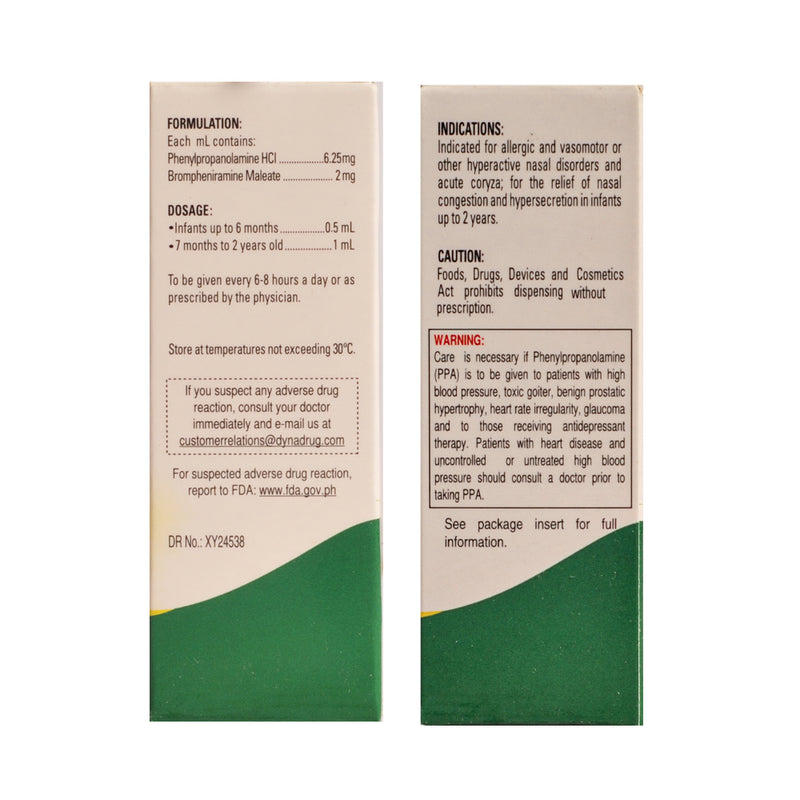 Nasatapp 6.25mg/2mg/ml Oral Drops 15ml