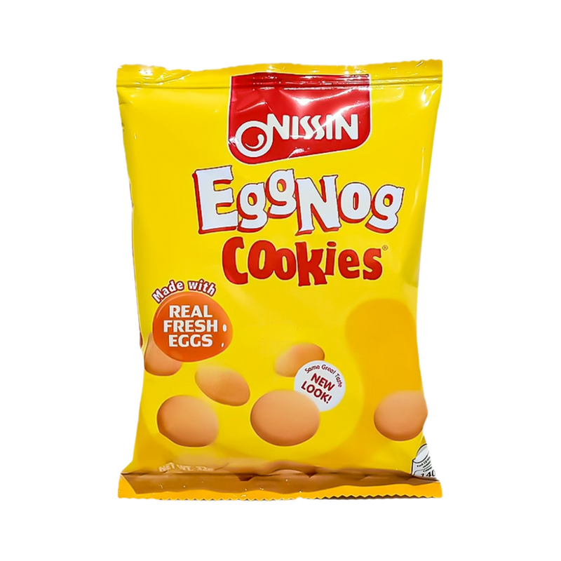 Nissin Eggnog Cookies 32g