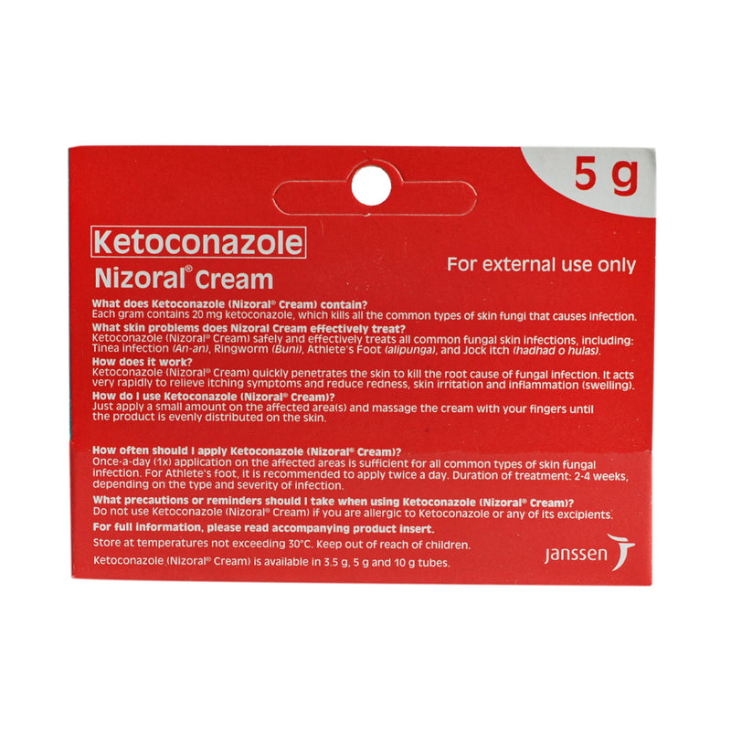 Nizoral Ketoconazole Cream 5g