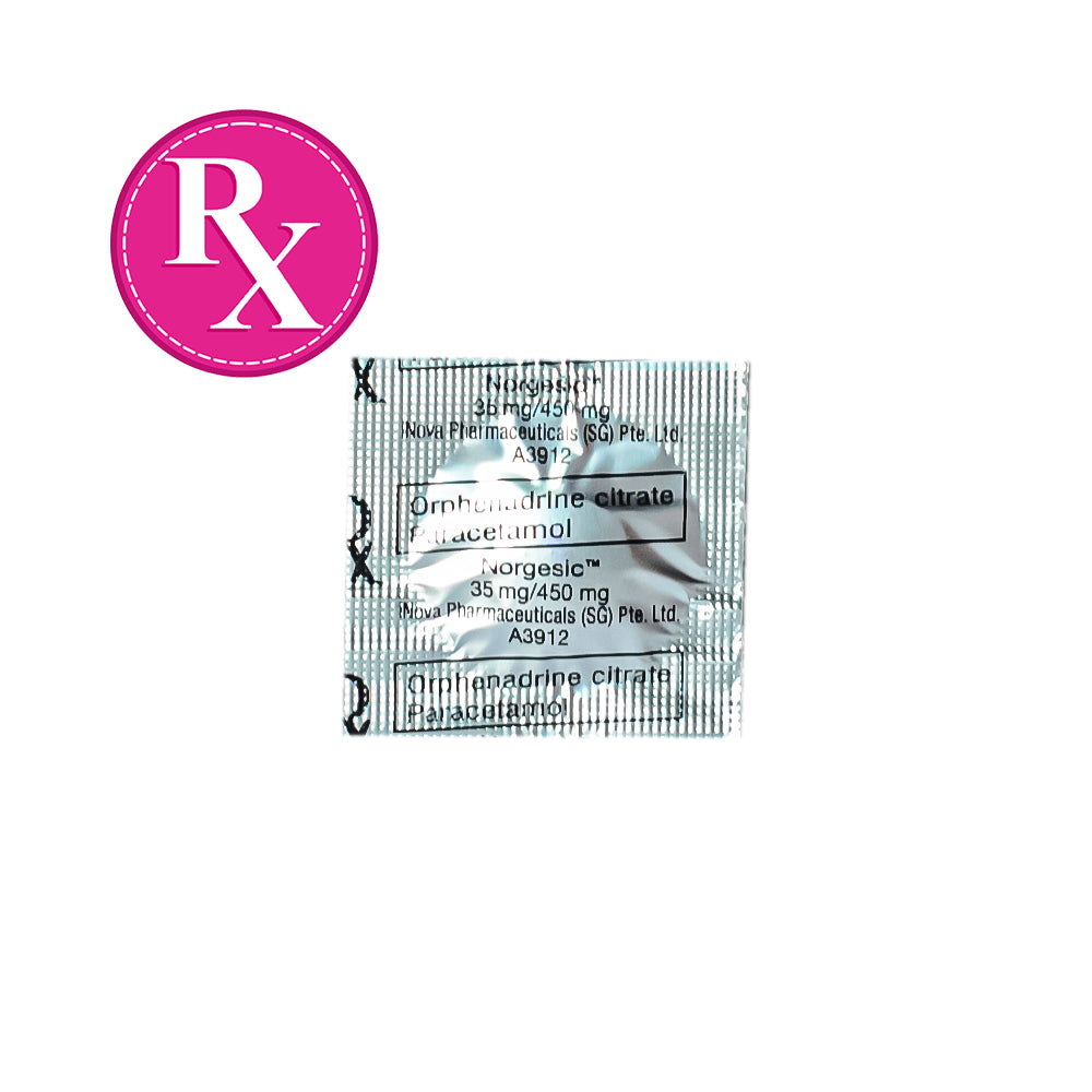 Forgesic Norgesic 35mg/450mg Tablet By 1's