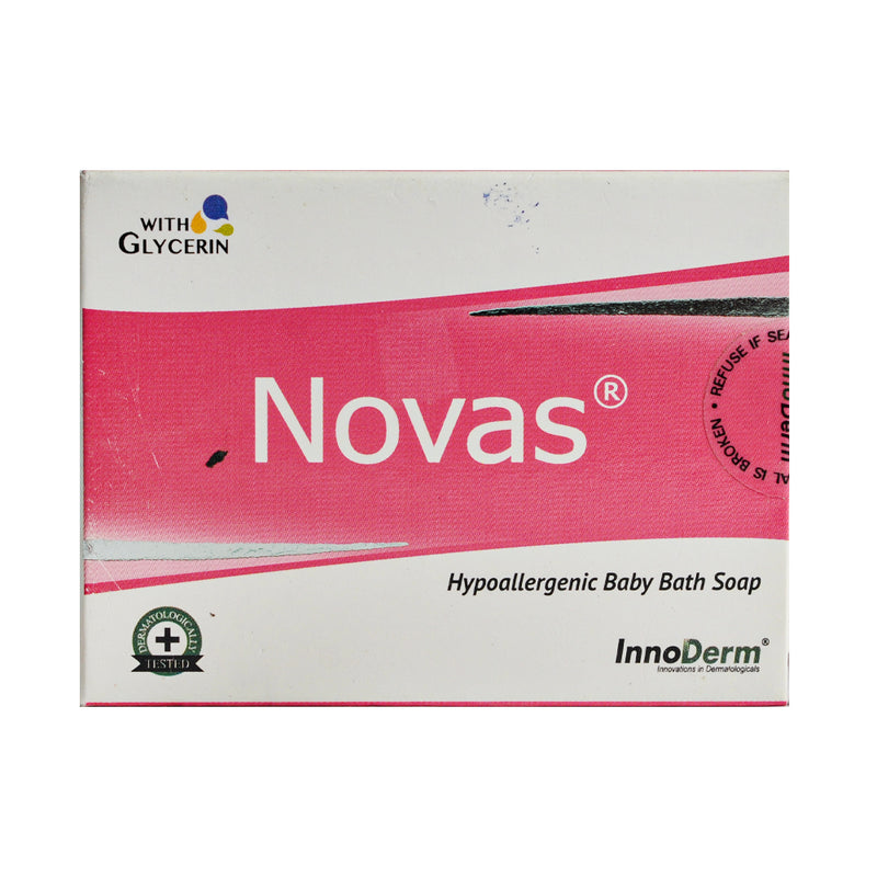 Novas Hypoallegenic Baby Bath Soap 90g