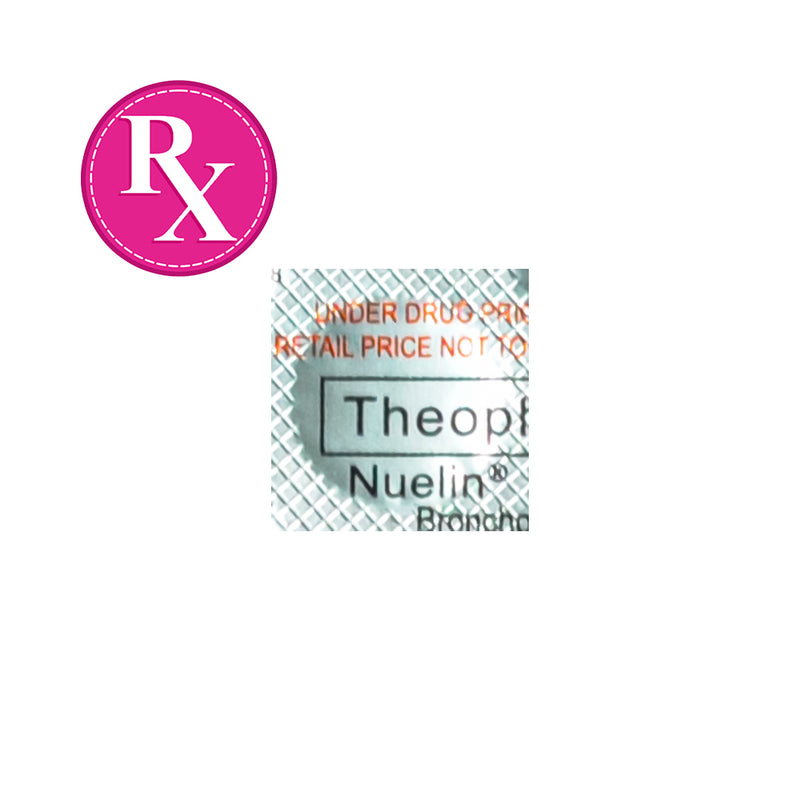 Nuelin Sr Theophylline 250mg Tablet By 1's