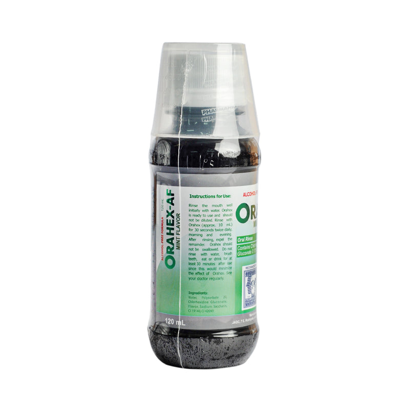 Orahex AF Oral Rinse Mint Flavor 120ml