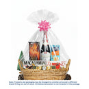 Red Wine And Chocolate Treasures Gift Basket