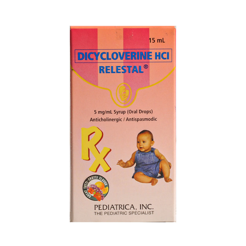 Relestal Dicycloverine HCI 5mg/ml Drops 15ml