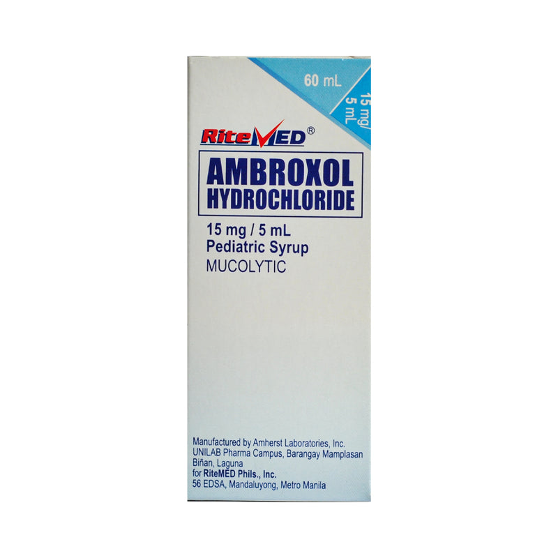 Ritemed Ambroxol 15mg/5ml Pedia Syrup 60ml