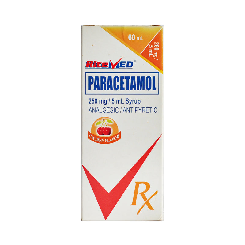 Ritemed Paracetamol 250mg/5ml Syrup 60ml