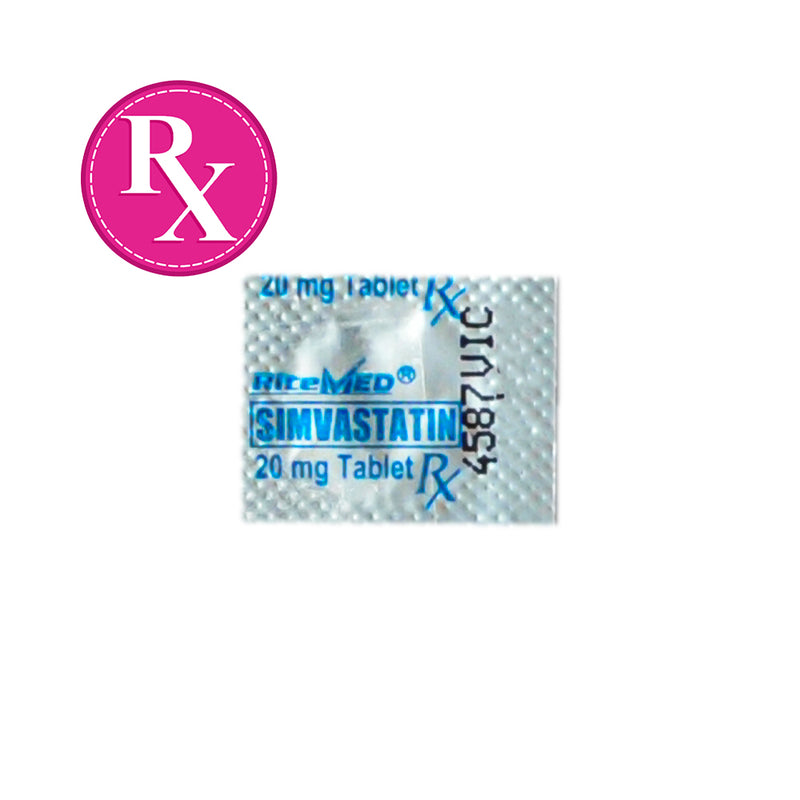 Ritemed Simvastatin 20mg Tablet By 1's