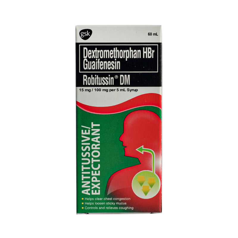 Robitussin DM 15mg/100mg/5ml Syrup 60ml