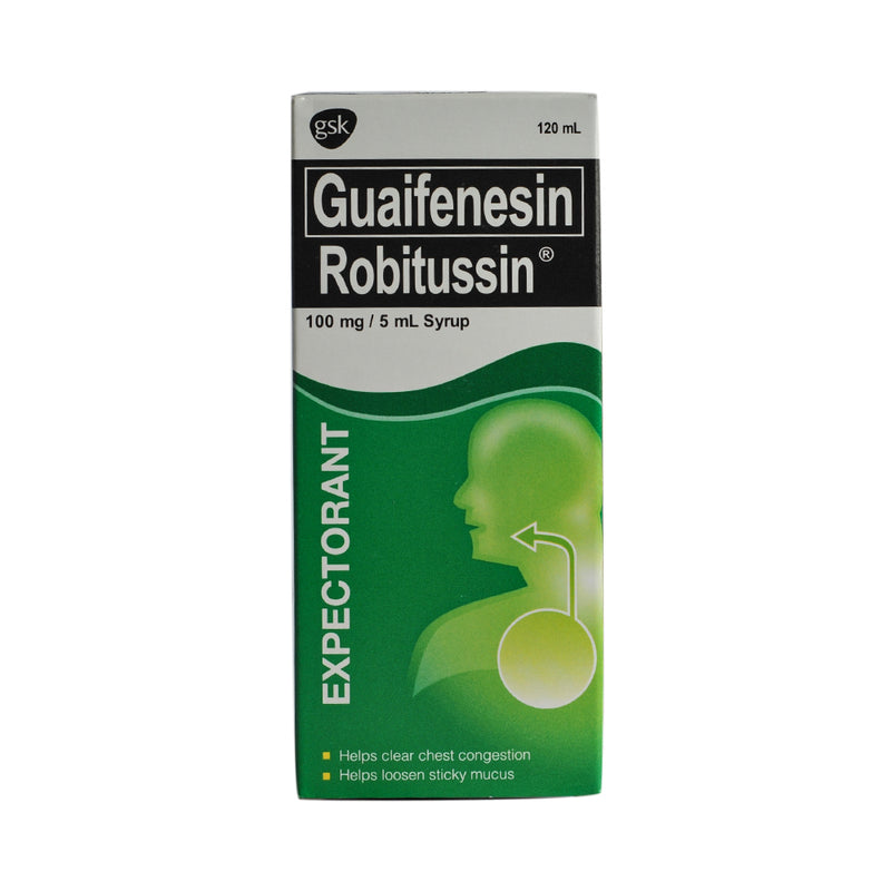 Robitussin Expectorant 100mg/5ml Syrup 120ml