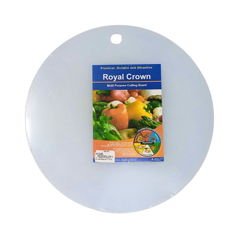 Royal Crown Round Chopping Board