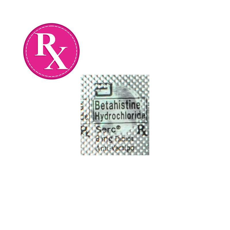 Serc Betahistine diHCl 8mg Tablet By 1's