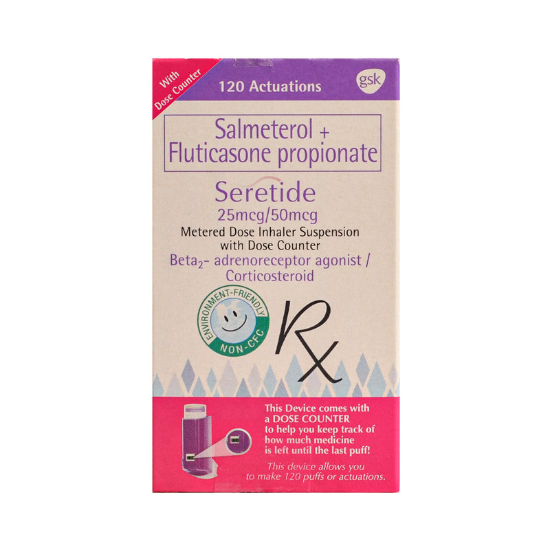 Seretide INH 25/50mcg 120 Dose