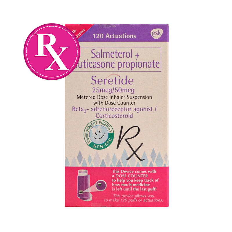 Seretide INH 25/50mcg 120 Dose