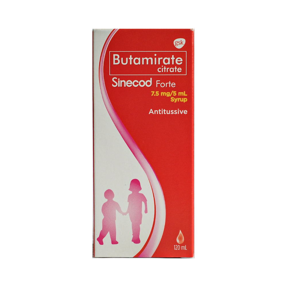 Sinecode Maxepa Sinecod Forte 7.56mg/5ml Syrup 120ml