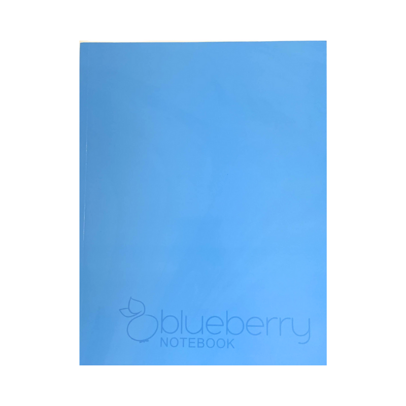 Blue Berry Padded Notebook 80 Leaves