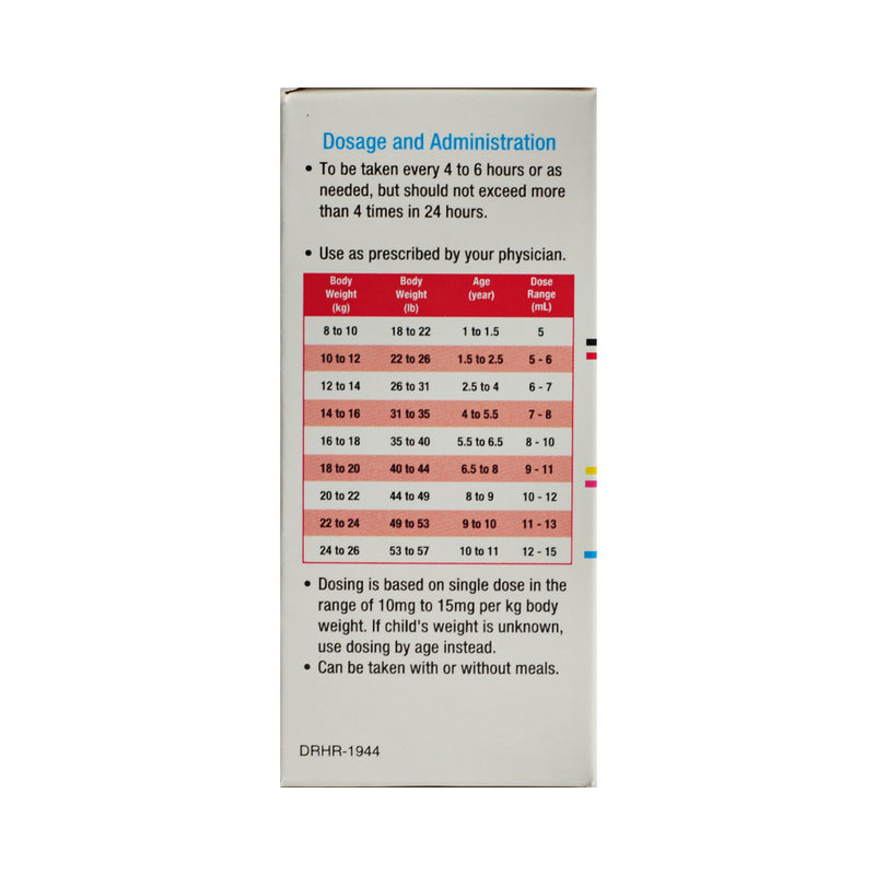 Tempra Paracetamol Strawberry 120mg/5ml Syrup 60ml