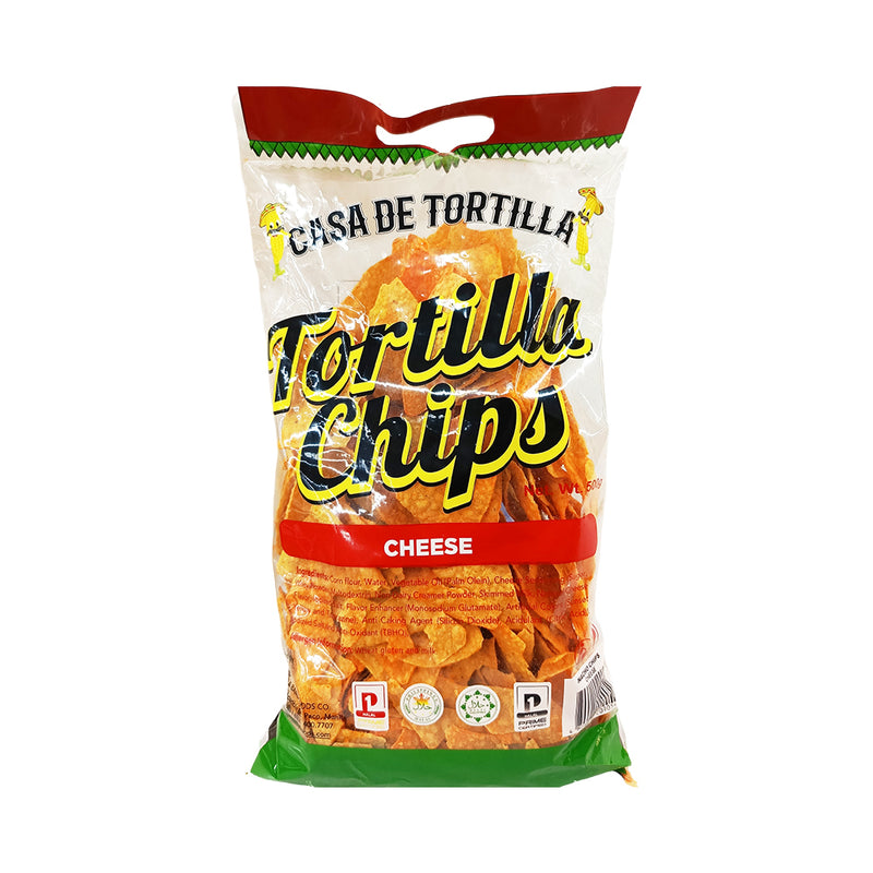 Casa De Tortilla Nacho Chips Cheese 500g