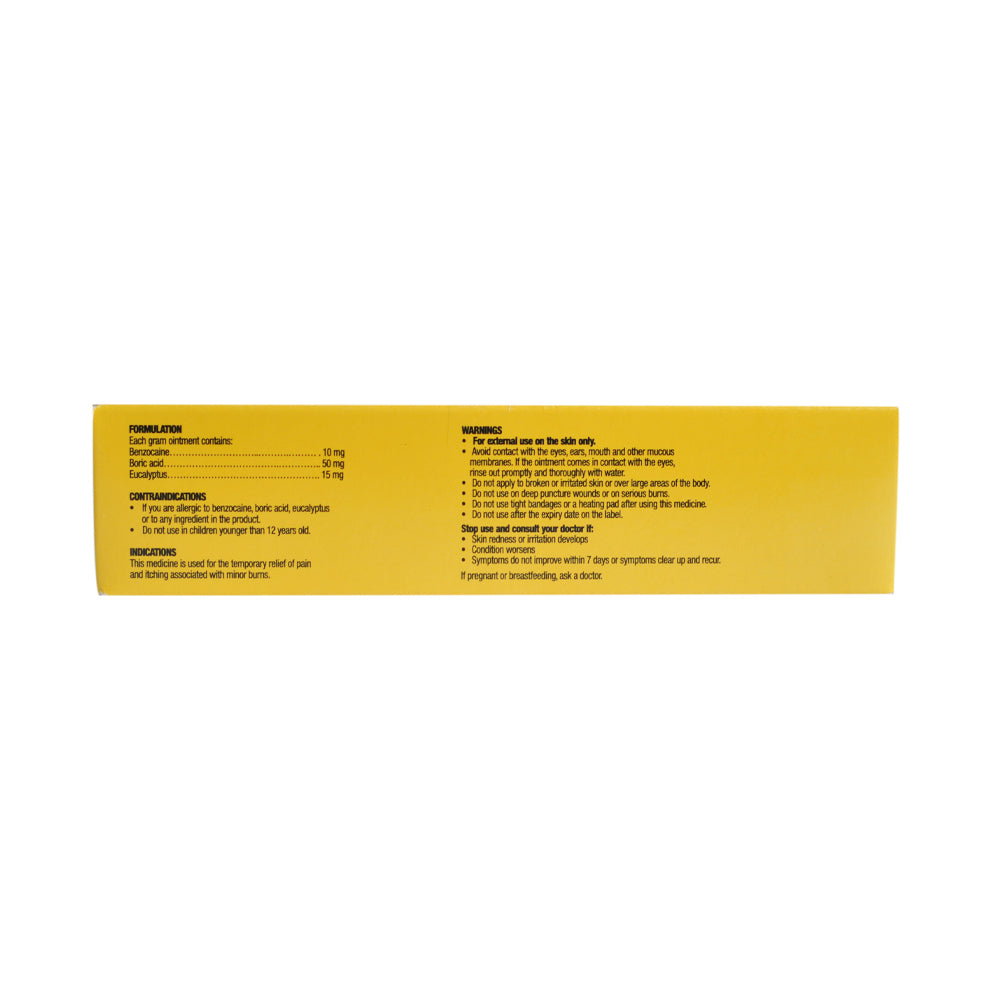 Basic Dermalin United Home Dermalin Burn Ointment 15g