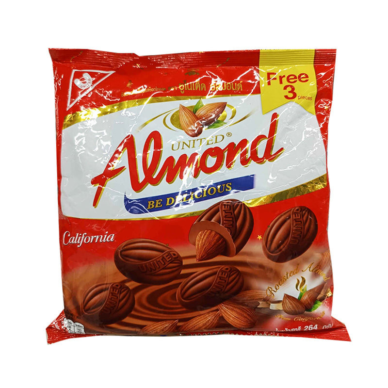 United Almond Coated Chocolate 275g