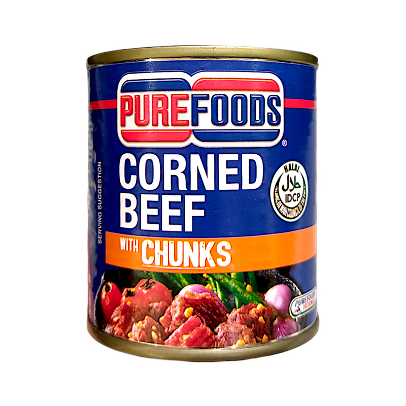 Purefoods Corned Beef With Chunks 210g