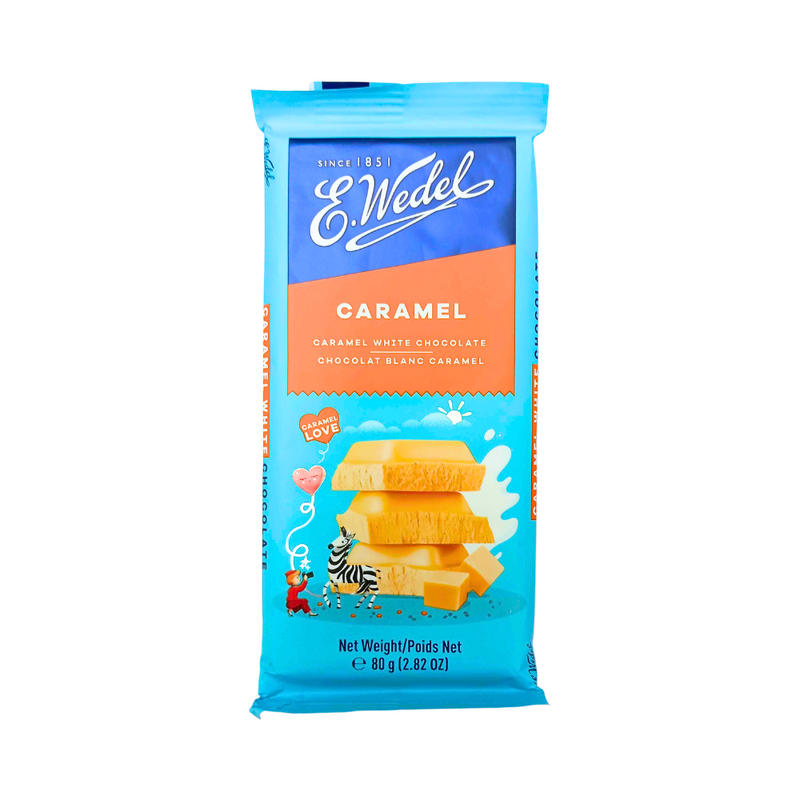 E. Wedel Caramel White Chocolate 80g