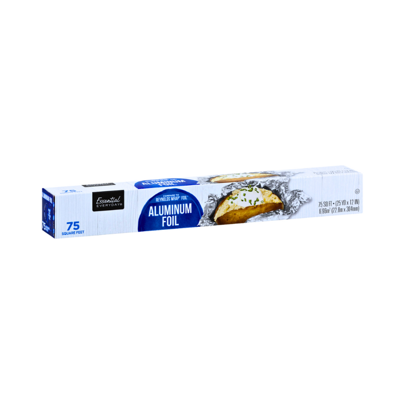 Essential Everyday Aluminum Foil 75 Square Feet