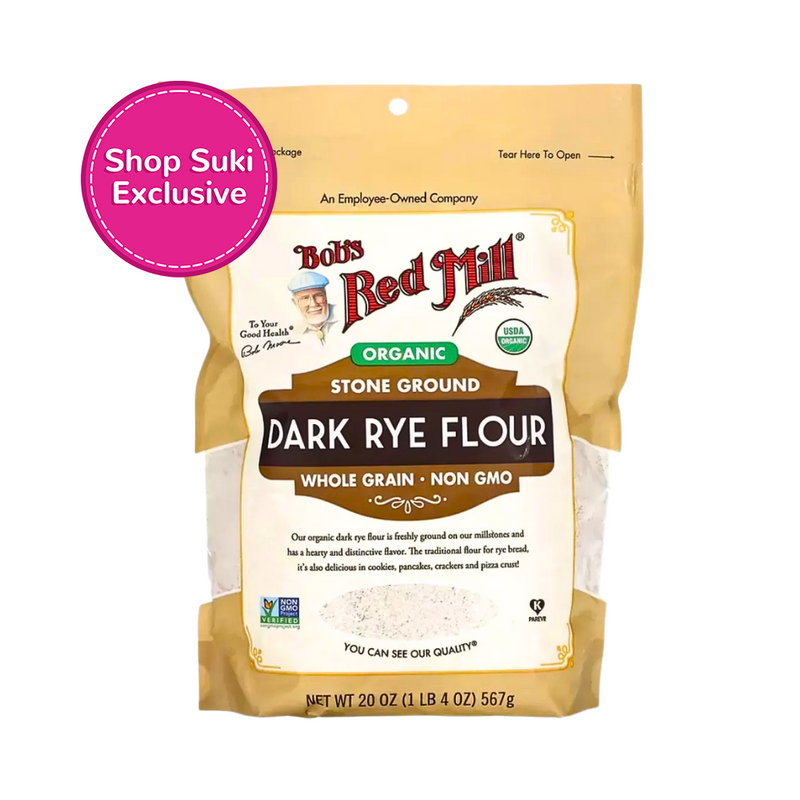 Bob's Red Mill Organic Stone Ground Dark Rye Flour 567g