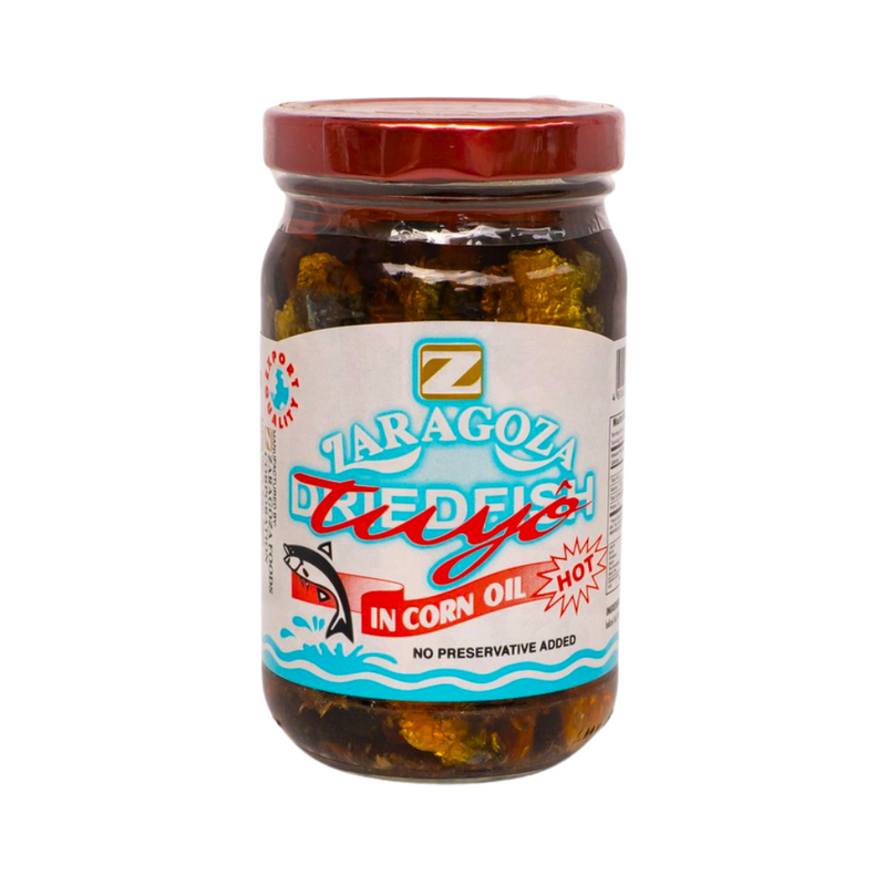 Zaragoza Tuyo (Dried Fish) In Corn Oil Hot 220g