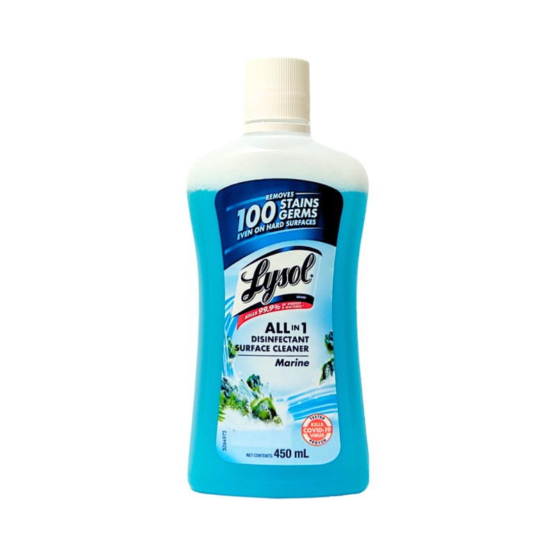 Lysol Disinfectant Multi Action Cleaner Marine Bottle 450ml