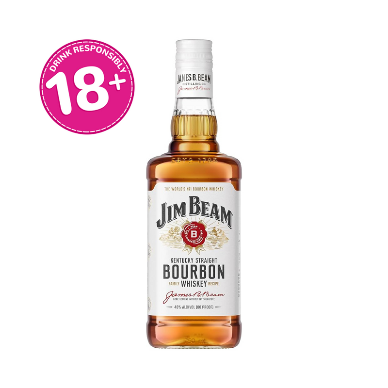 Jim Beam Whisky Bourbon White 750ml