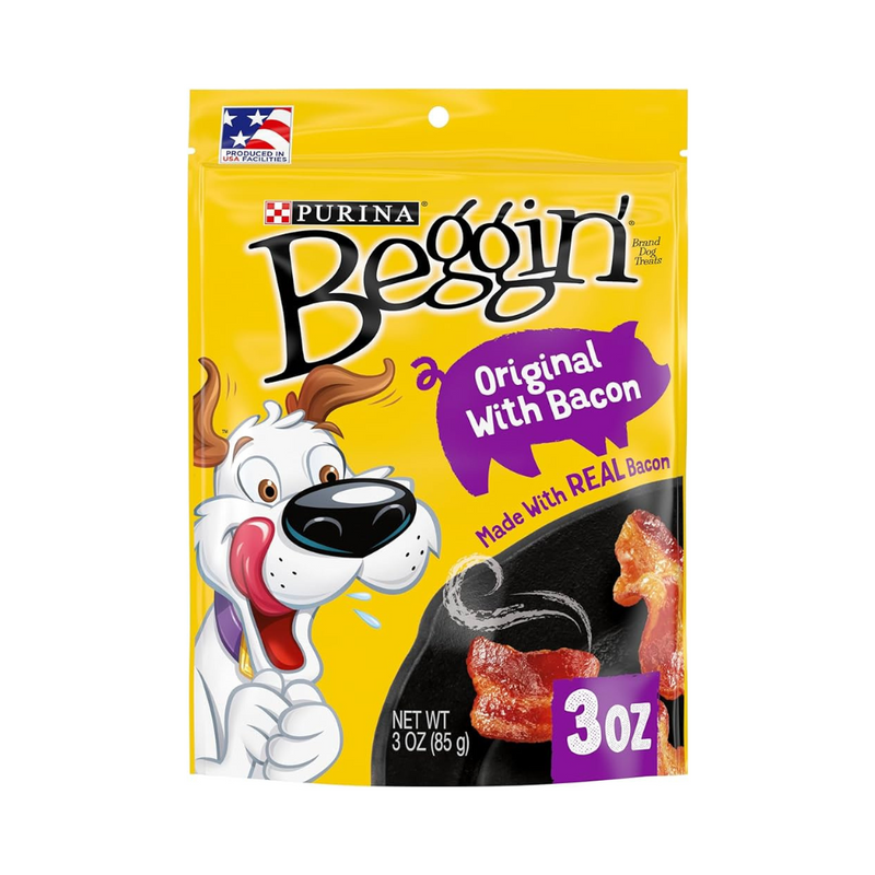 Beggin Strips Dog Food Bacon Original 85g (3oz)