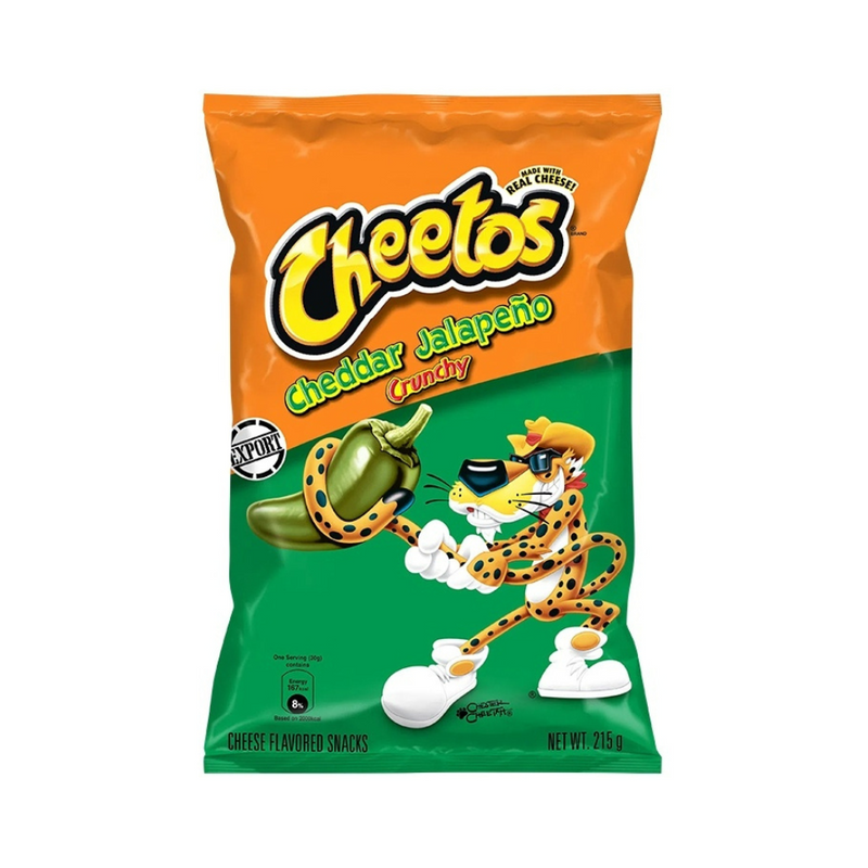 Cheetos Crunchy Cheddar Jalapeño 215g
