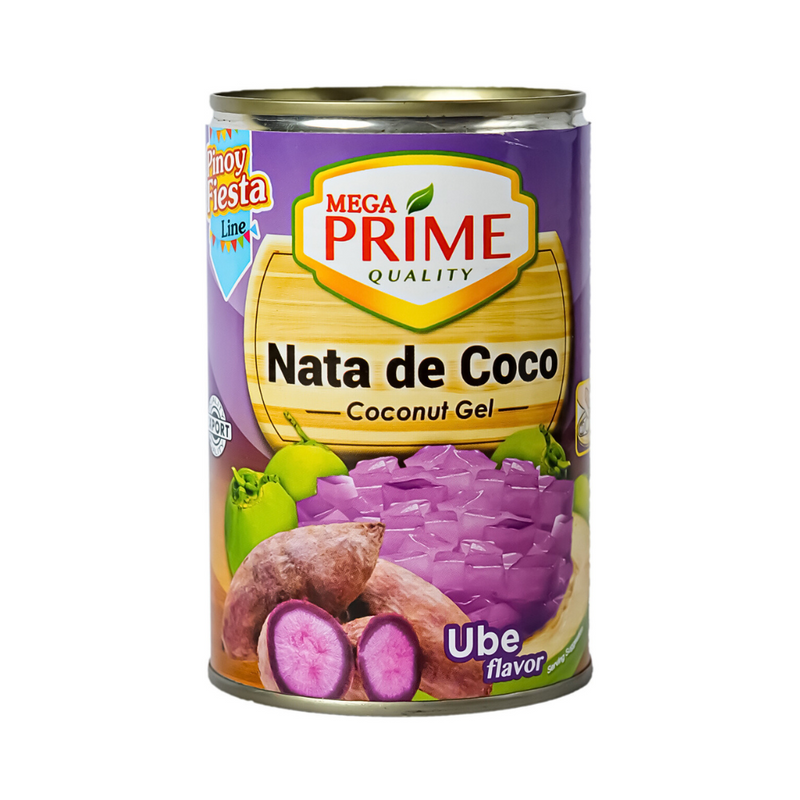Mega Prime Nata De Coco Ube 425g