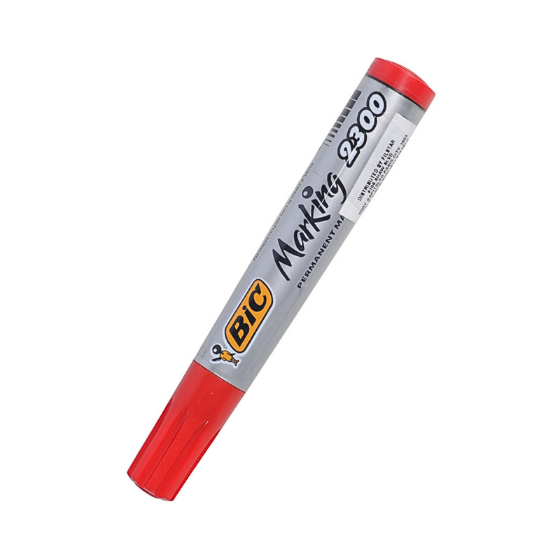 Hallmark Bic Marking 2300 Permanent Marker Pen Red