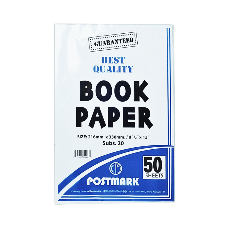 Postmark Book Paper Sub. 20 Legal 50 Sheets