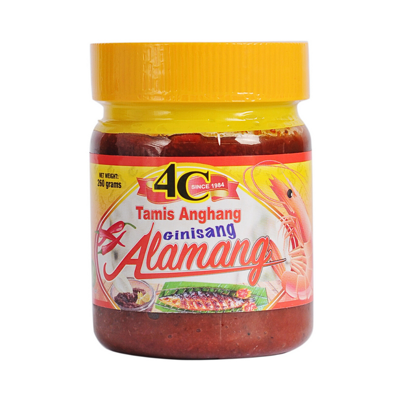 4C Tamis Anghang Ginisang Alamang In Plastic Bottle 260g