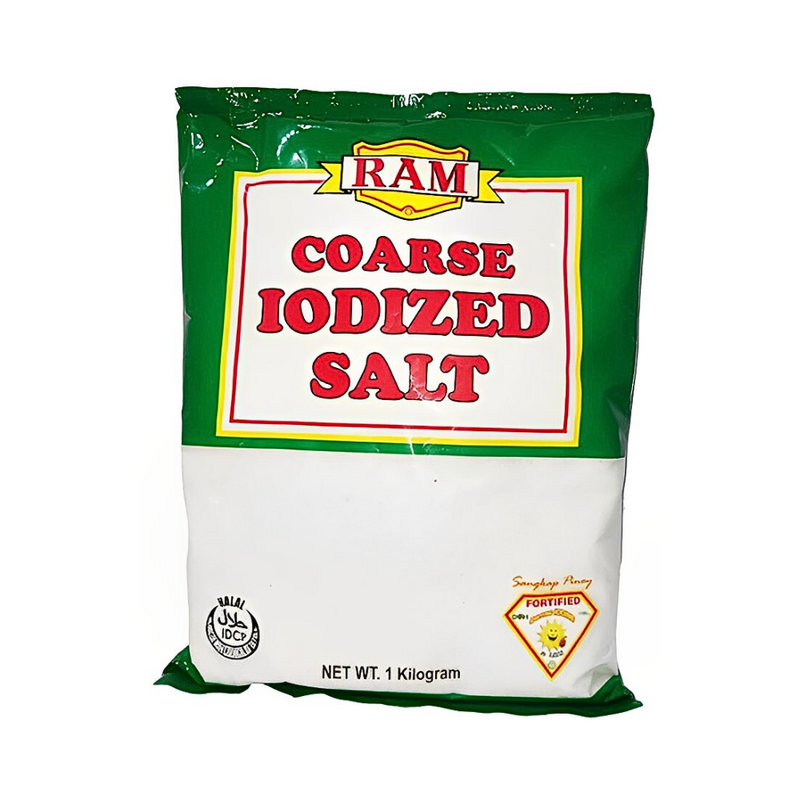 Ram Coarse Iodized Salt 1kg