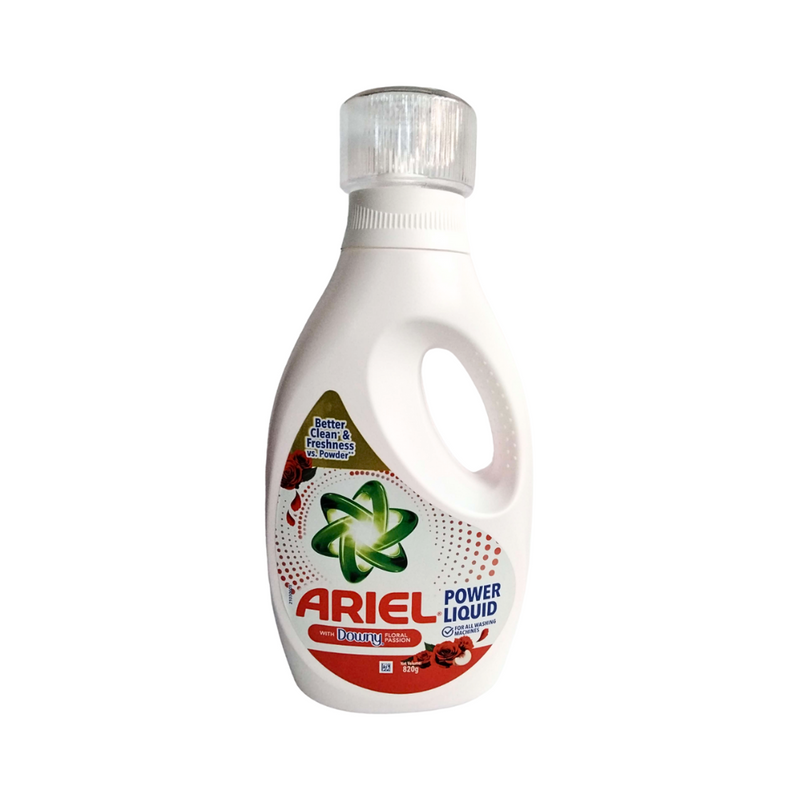 Ariel Power Gel with Freshness of Downy Passion Bottle 820g