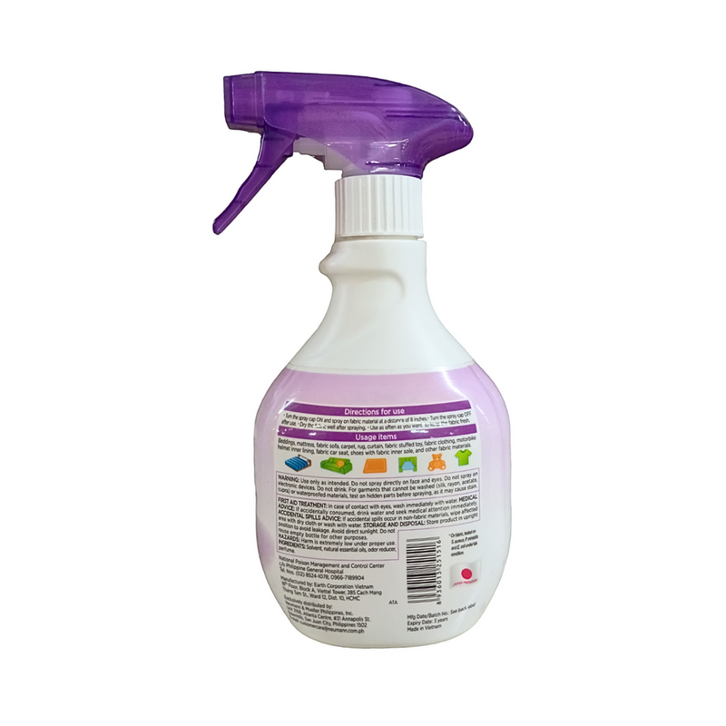Natucair Fabric Spray Relaxing Purple 400ml