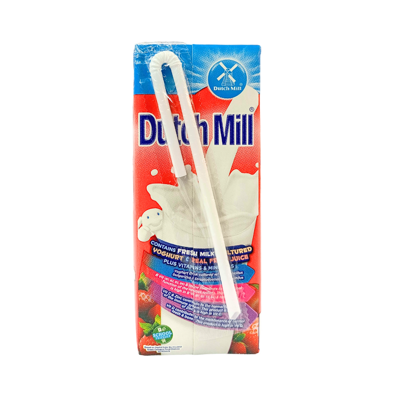 Dutch Mill UHT Yoghurt Drink Strawberry 180ml