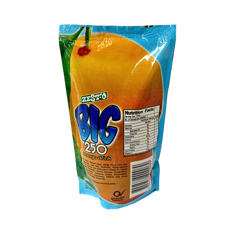 Zest-O Big 250 Juice Drink Mango 250ml