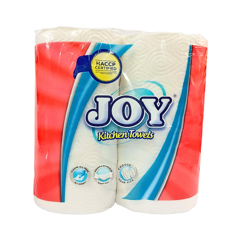 Joy Kitchen Towels 2Ply Twin Roll